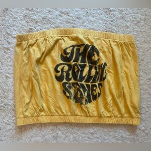 5/$20 Rolling Stones crop top